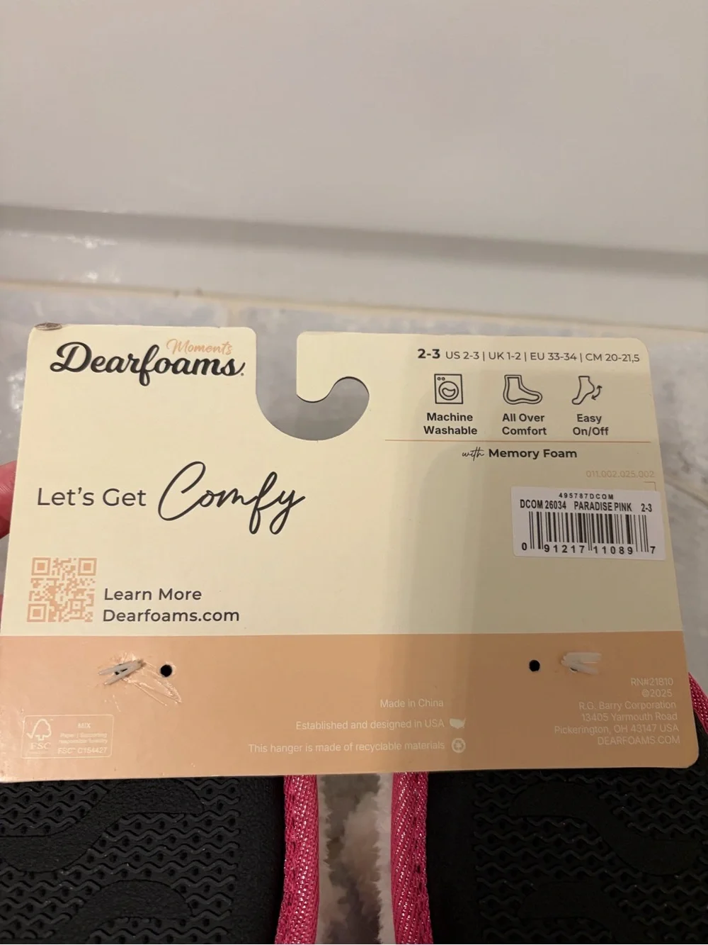 Dearfoams Kids' Unicorn Slippers 2/3